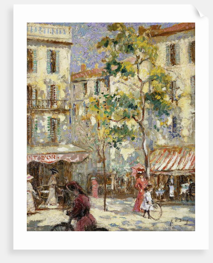 Paris Street Scene by Joseph Alfred Terry