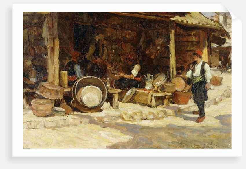 Metalworkers, Sarajevo, Bosnia, 1902 by Terrick Williams