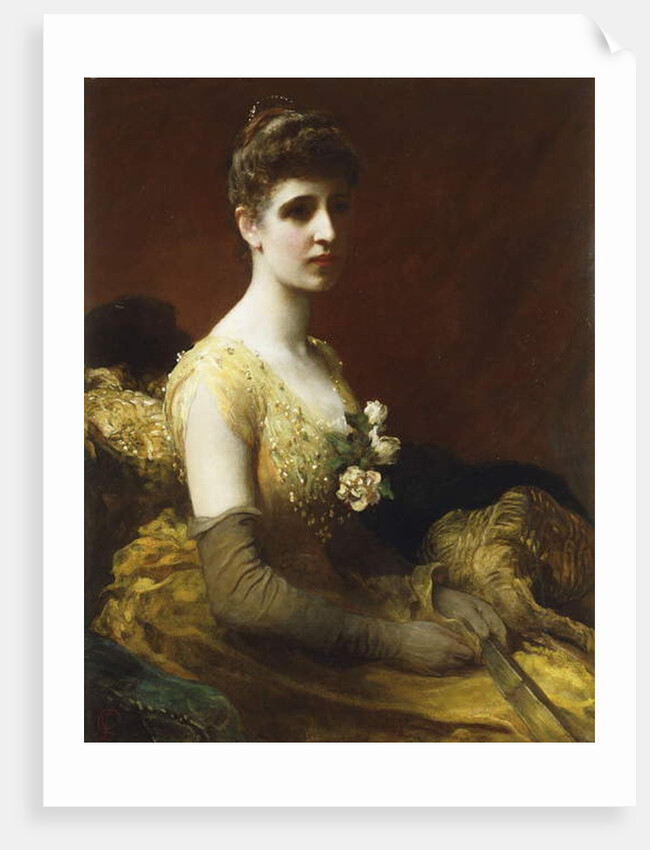 Portrait of Lady Dixon of Rheda by James Sant