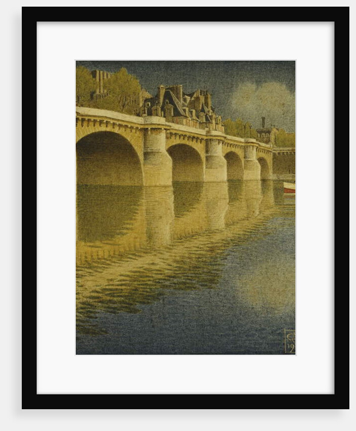 Pont Henri IV, 1937 by Joseph Edward Southall