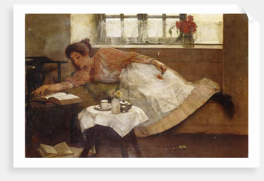 A Teatime Rest, 1892 by Albert Chevallier Tayler