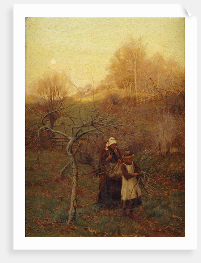 When the Evening Sun is Set by William Teulon Blandford Fletcher