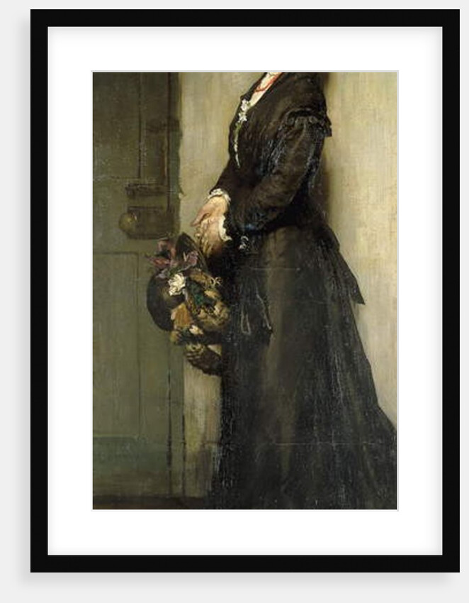 The Lady in Black, 1901 by William Orpen