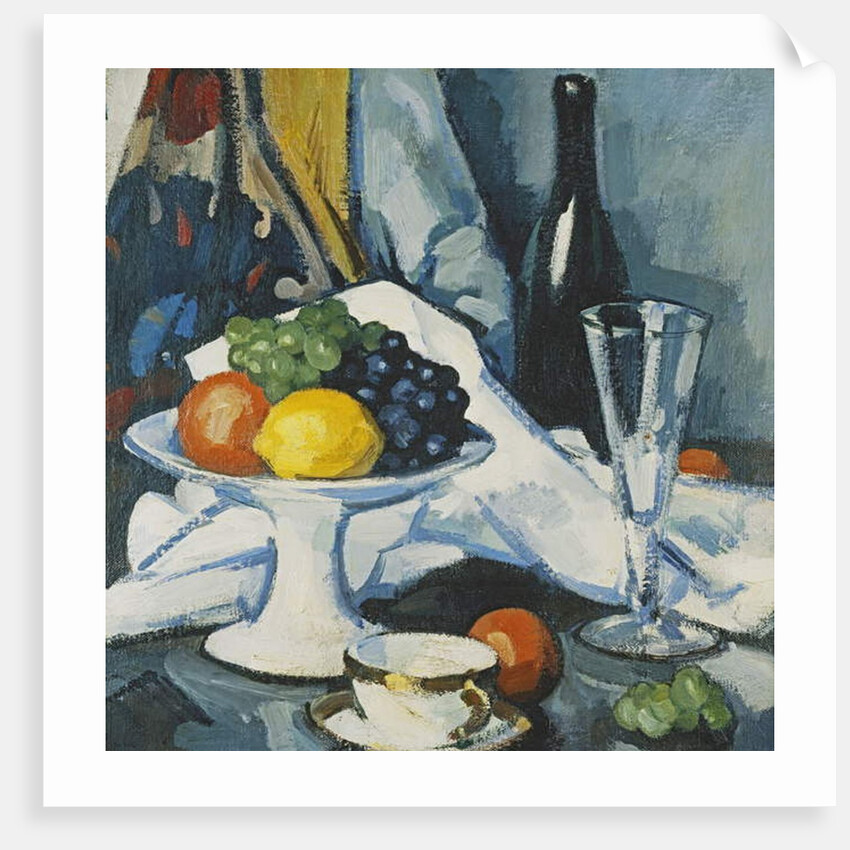 Fruit and Wine, c. 1922 by Samuel John Peploe