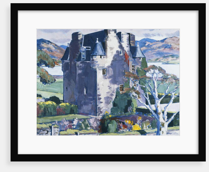 Barcaldine Castle, Argyll, c. 1928 by Francis Campbell Boileau Cadell