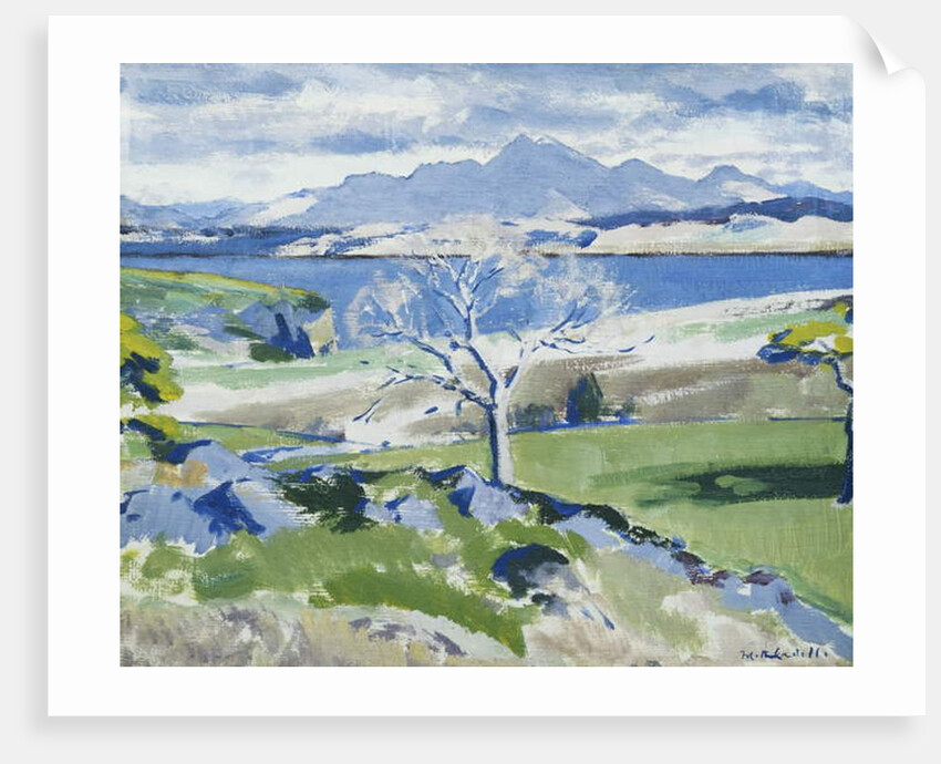 Ben Cruachan from Achnacraig, Mull, c. 1931 by Francis Campbell Boileau Cadell