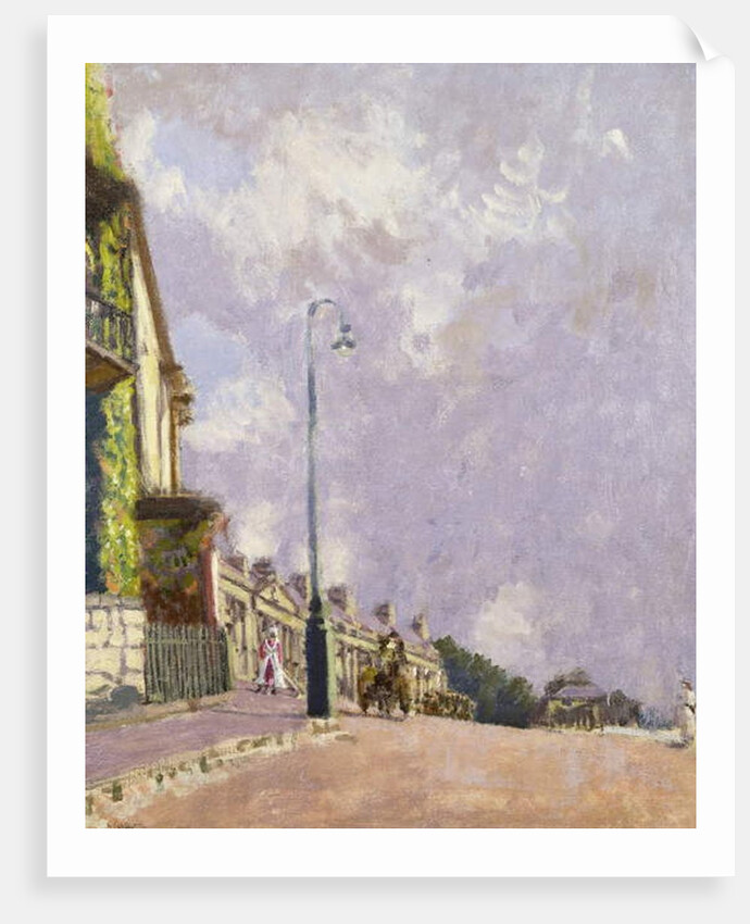 Mr Sheepshank's House, Camden Crescent, Bath, c. 1916-1918 by Walter Richard Sickert