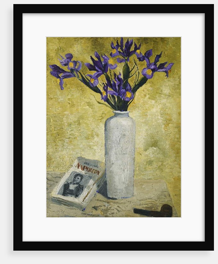 Irises in a Tall Vase, 1928 by Christopher Wood