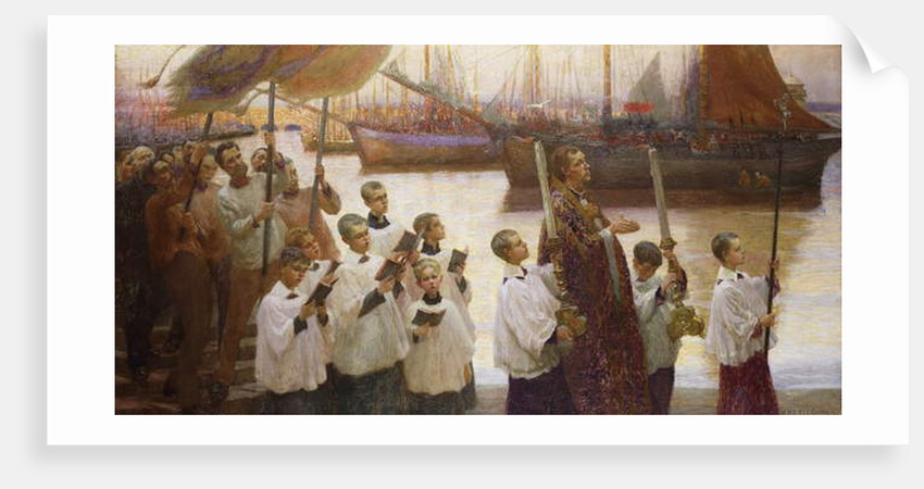 Rogation Day, Cornwall by William Holt Yates Titcomb