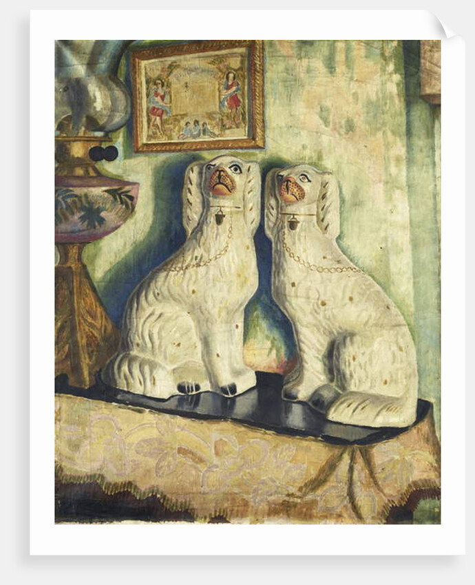 Staffordshire Dogs, c. 1928 by Dora Carrington