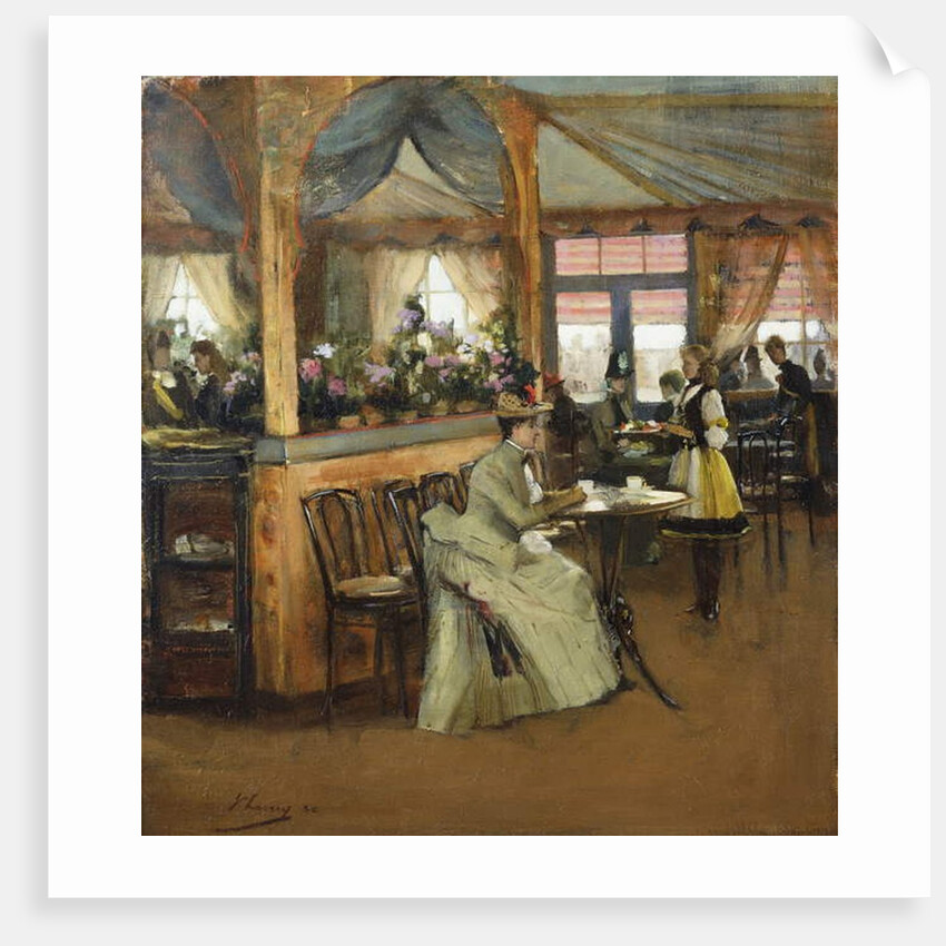 A Cup of Chocolate, 1888 by John Lavery