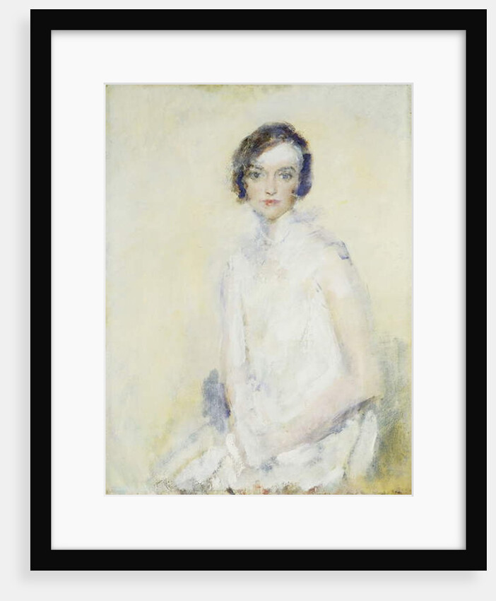 Miss Winifred Barnes by Ambrose McEvoy