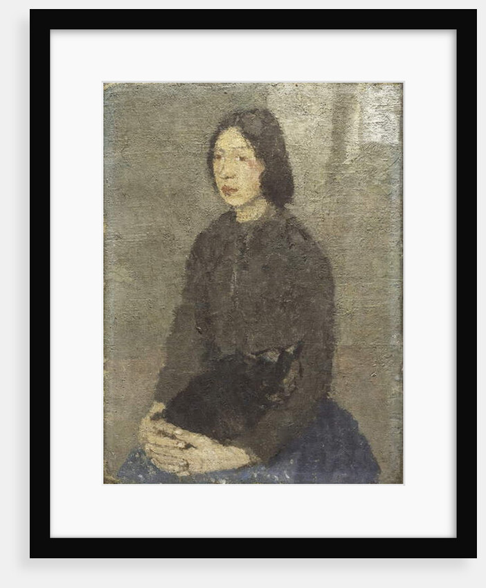 Girl with Cat in her Lap by Gwen John