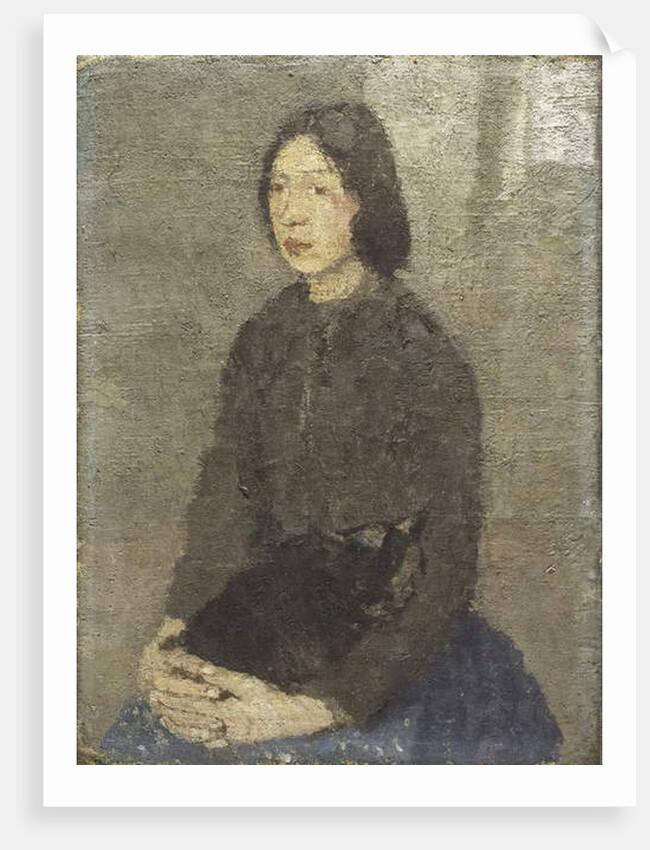 Girl with Cat in her Lap by Gwen John
