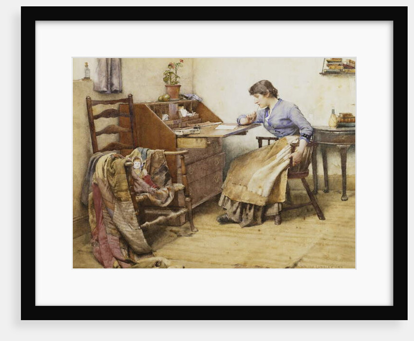 Distant Thoughts, 1887 by Walter Langley