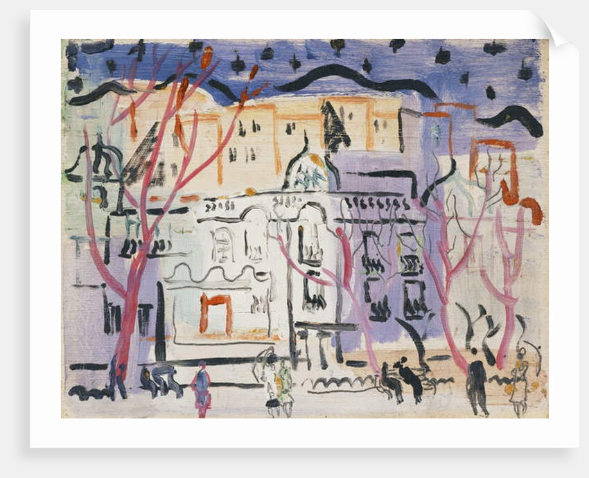 Street Scene, South of France, 1926 by Christopher Wood