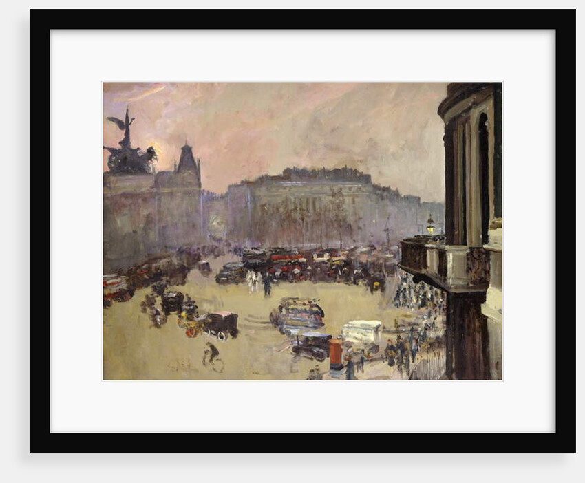 The Winter Sun, Hyde Park Corner, 1925 by John Lavery