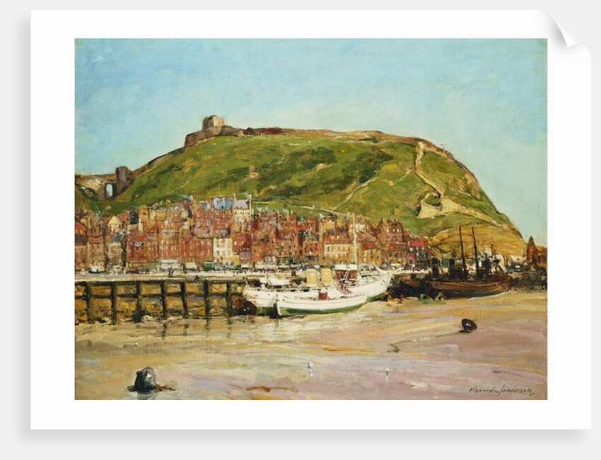 Scarborough Castle by Alexander Jamieson