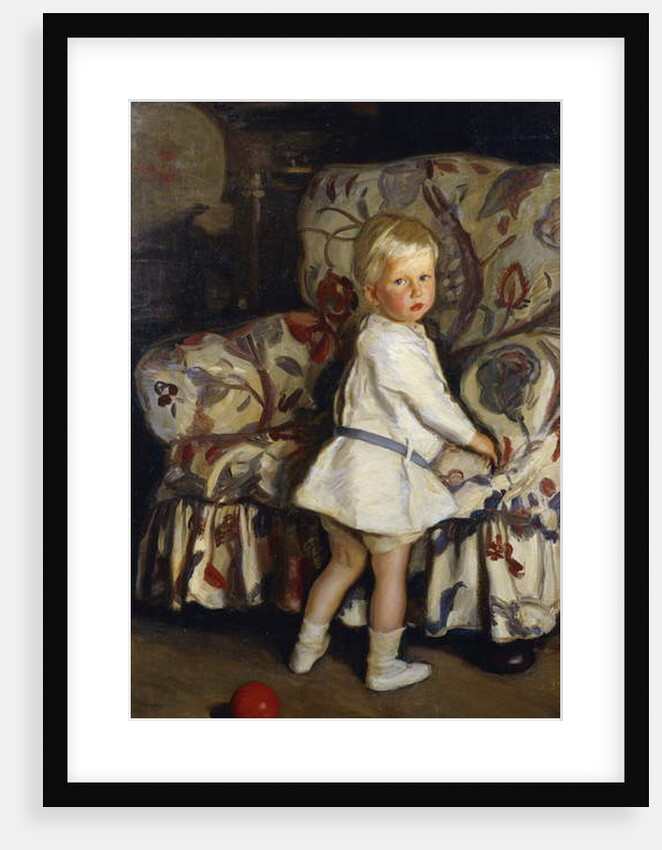 Young Boy in an Interior, 1913 by Harrington Mann