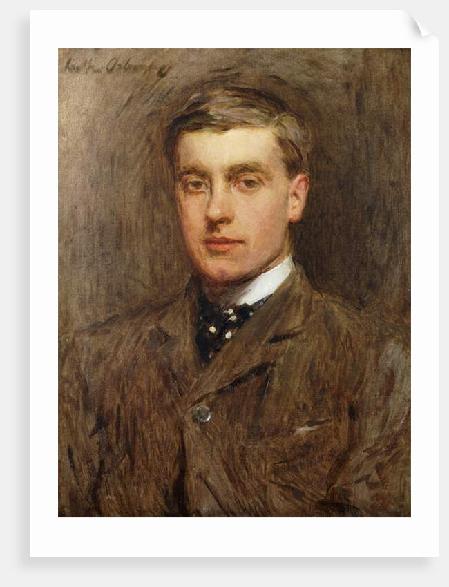 Portrait of George Brook, by Walter Frederick Osborne
