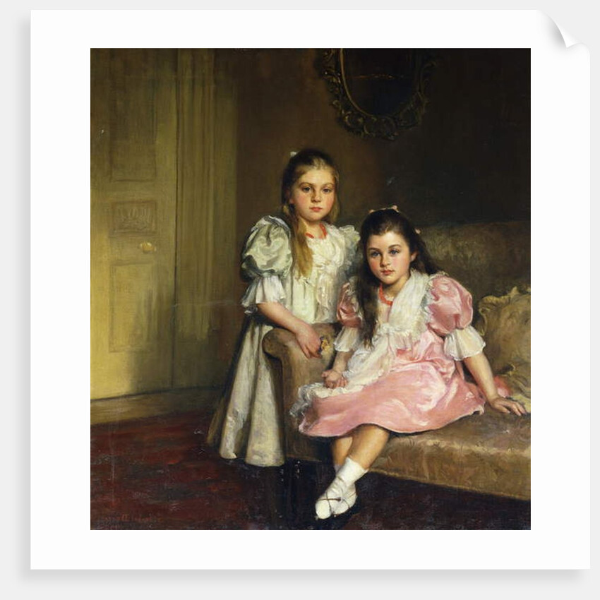 Portrait of the Daughters of Lawrence Pilkington, 1900 by Susan Isabel Dacre