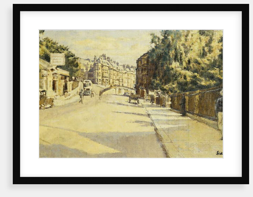 London Street, Bath, looking towards Walcot, c.1939 by Walter Richard Sickert