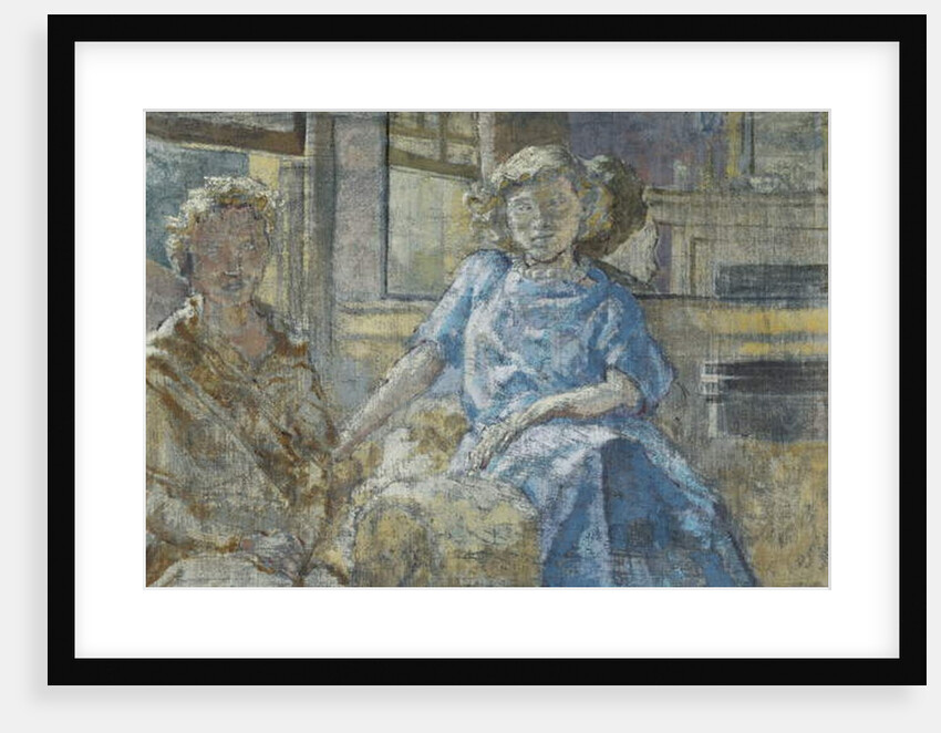 The Blue Dress by Therese Lessore