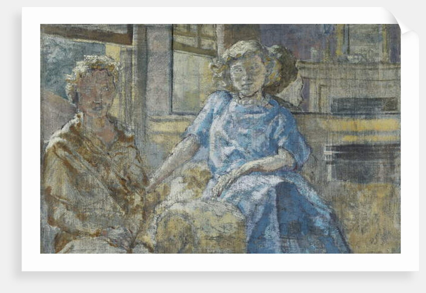 The Blue Dress by Therese Lessore