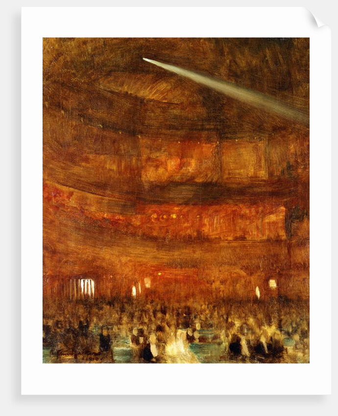 The Interior of the Alhambra Theatre, London, 1900, 1900 by Arthur Hacker