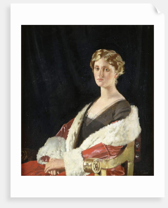 Portrait of Nancy Oswald Smith by William Orpen