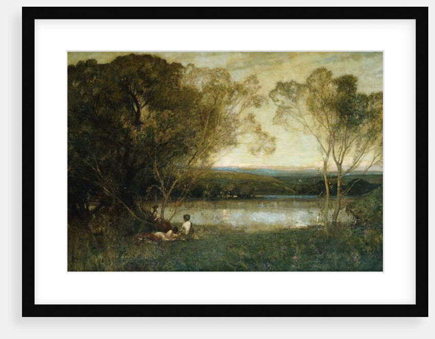 An Evening Song by Alfred East