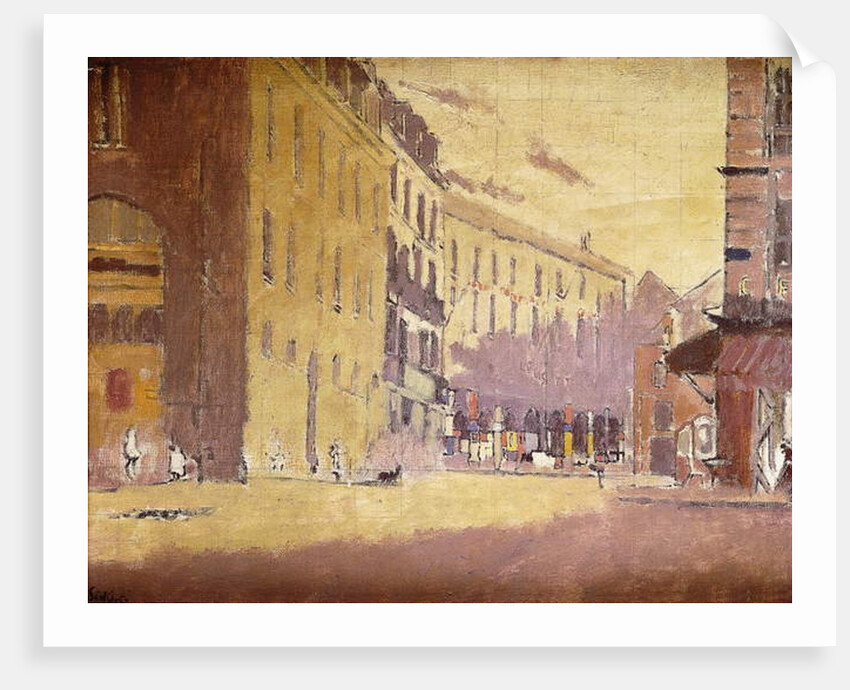 Rue a Dieppe by Walter Richard Sickert