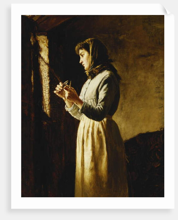 Mending the Nets by Edwin Harris