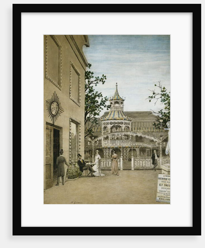 James McNeill Whistler in the Cremorne Gardens, Chelsea by Walter Greaves