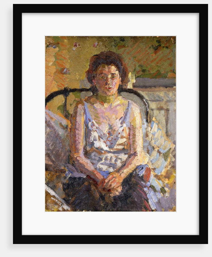 Woman on a Bed, c.1912-3 by Harold Gilman