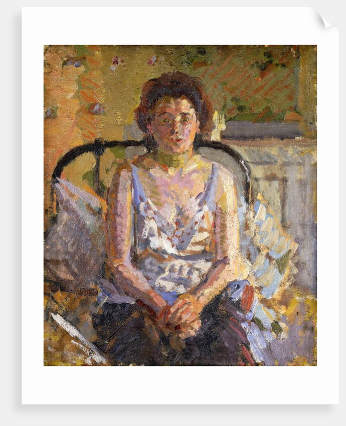 Woman on a Bed, c.1912-3 by Harold Gilman