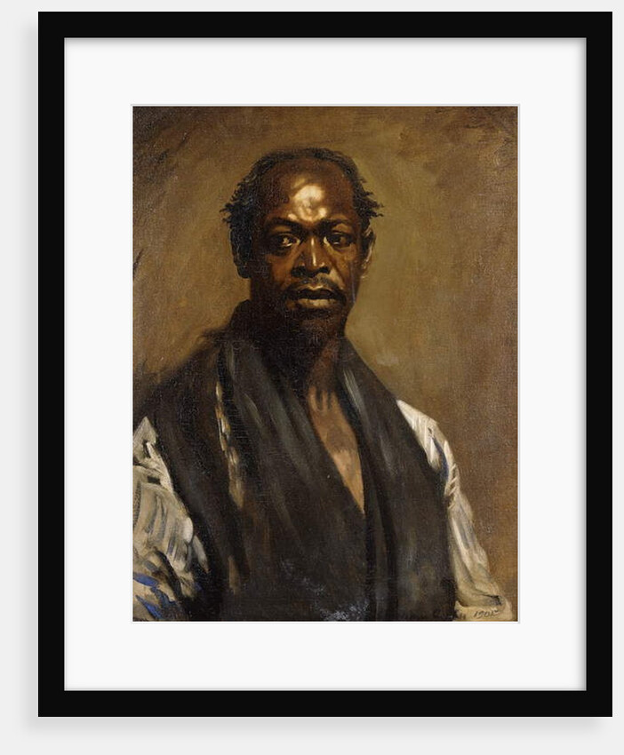 Portrait of a Negro by William Orpen