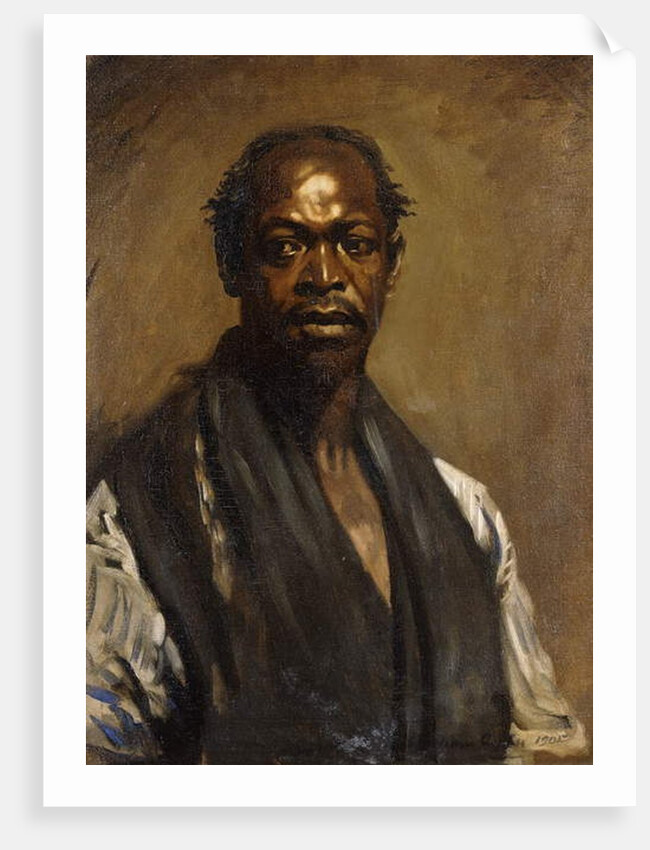 Portrait of a Negro by William Orpen