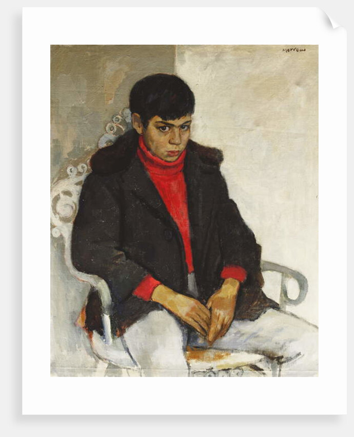 Portrait of Laurie Morrocco by Alberto Morrocco