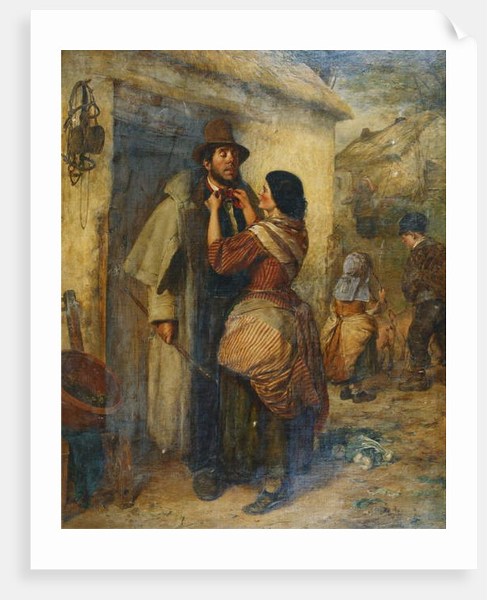 The Finishing Touch, 1867 by Erskine Nicol