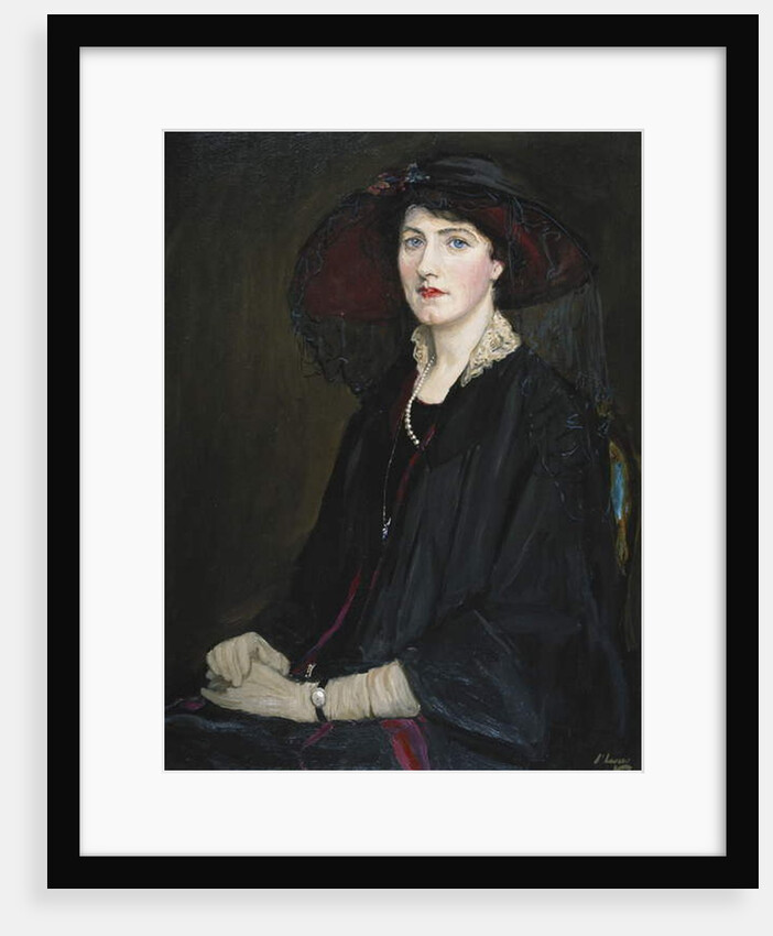 Portait of Lady Raeburn by John Lavery