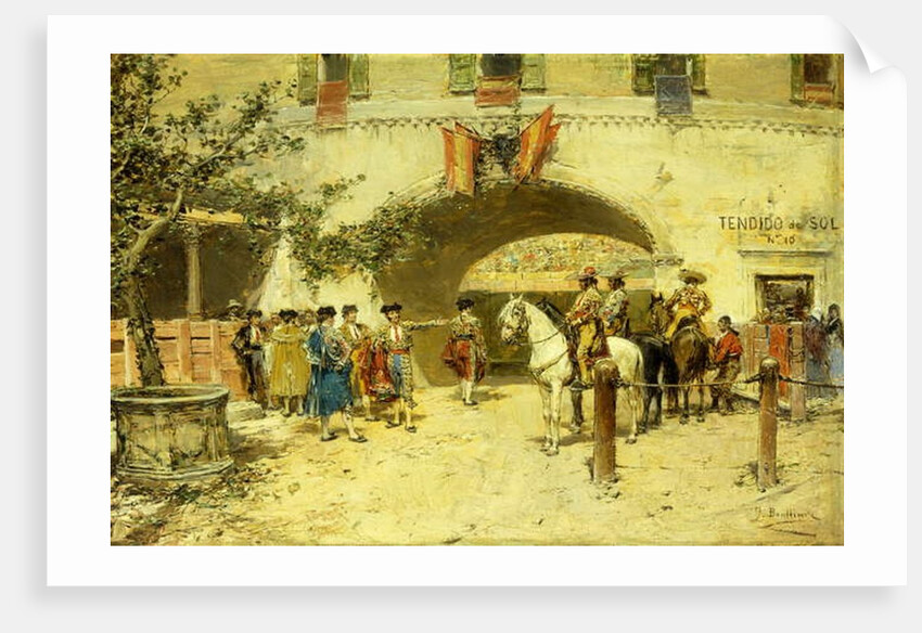 Entering the Arena, by Jose Benlliure y Gil