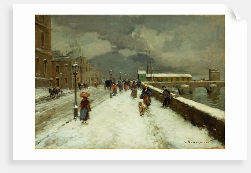 A Blustery Winter Day by Carlo Brancaccio