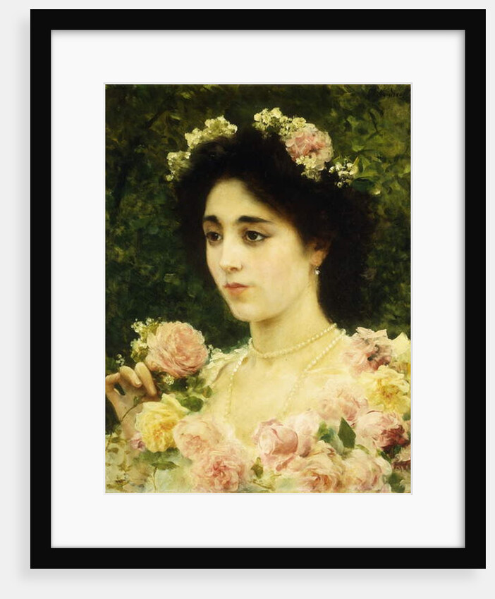 The Pink Rose by Federigo Andreotti