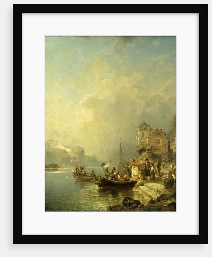 The Farewell Party by Franz Richard Unterberger