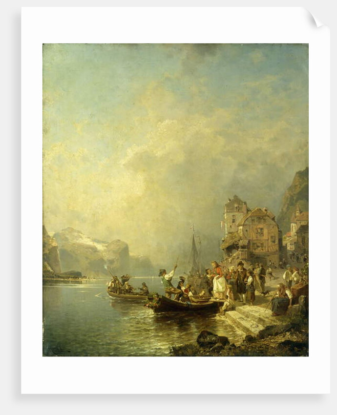 The Farewell Party by Franz Richard Unterberger