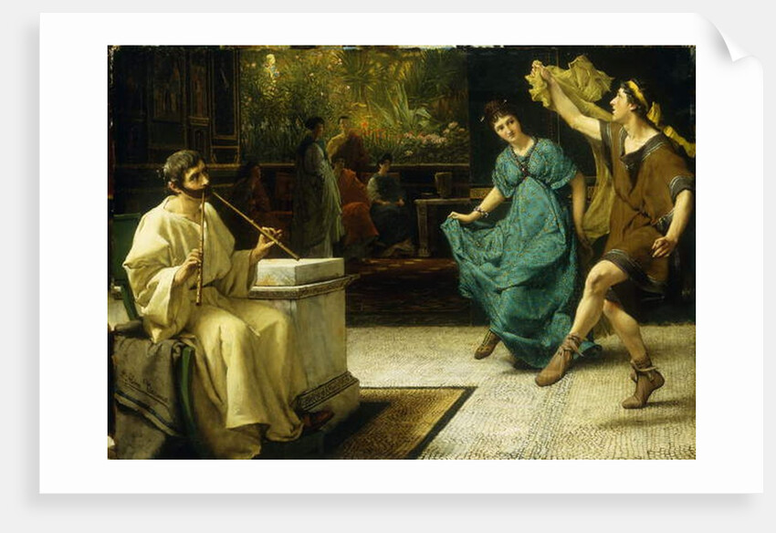 Une Entree de Theatre Roman, by Lawrence Alma-Tadema