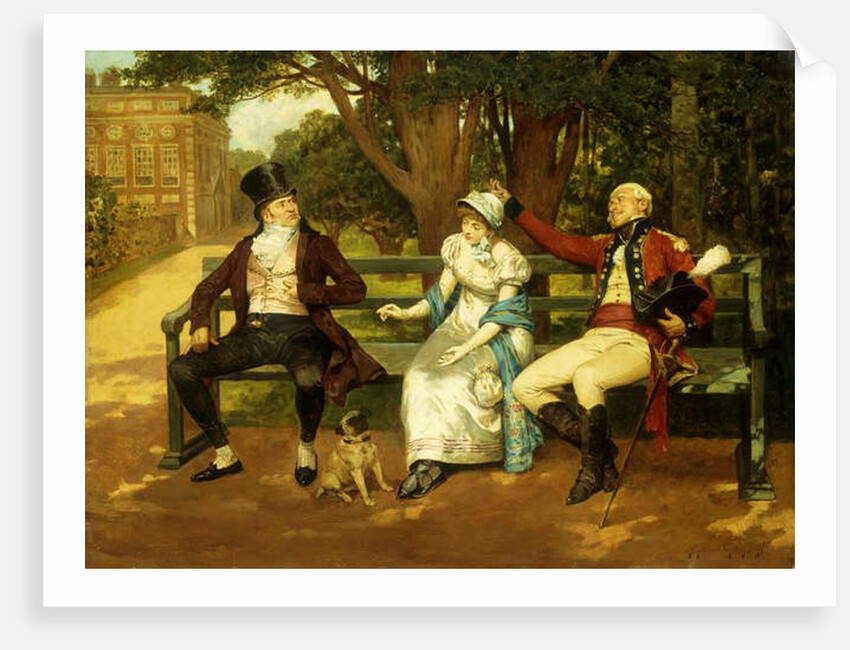 Competing for Attention by Henry Gillard Glindoni