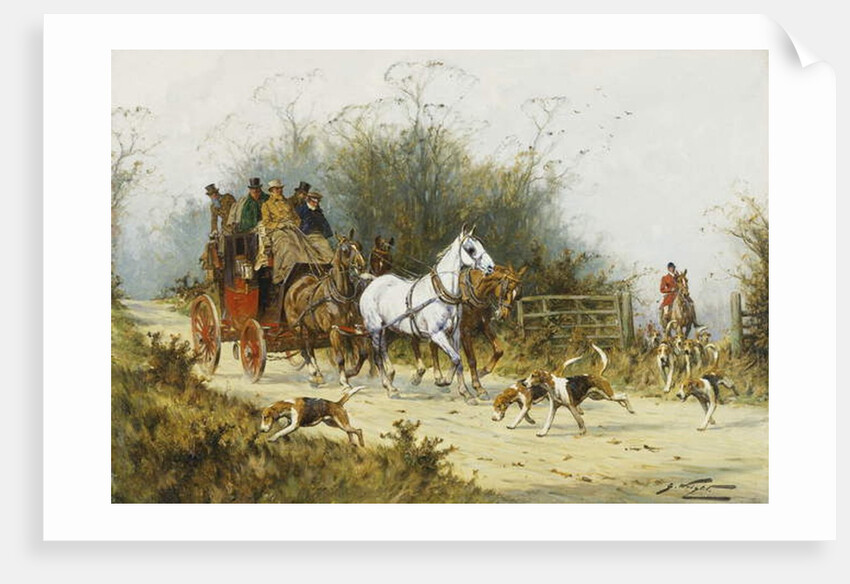 Halt for the Hunt by George Wright