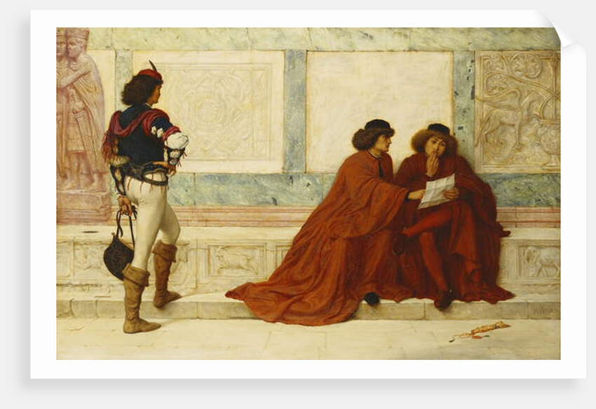 A Despatch from Trezibond, 1873 by Henry Wallis